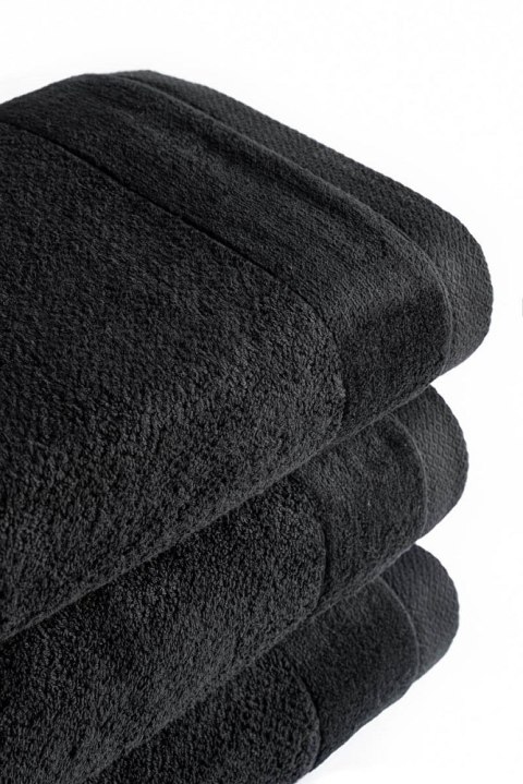 Ręcznik Vito 100x150 czarny frotte bawełniany 550 g/m2 Ręcznik Vito 100x150 czarny frotte bawełniany 550 g/m2