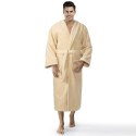 Szlafrok frotte Prestiż XS beżowy bawełniany hotelowy 450g/m2 Szlafrok frotte Prestiż XS beżowy bawełniany hotelowy 450g/m2