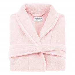 Szlafrok frotte Prestiż XS różowy pudrowy bawełniany hotelowy 450g/m2