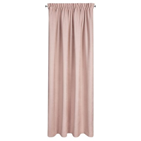 Zasłona 140x250 Avinion 3 pudrowa gotowa na przelotkach z tkaniny o strukturze płótna Terra Collection Eurofirany Zasłona 140x250 Avinion 3 pudrowa gotowa na przelotkach z tkaniny o strukturze płótna Terra Collection Eurofirany
