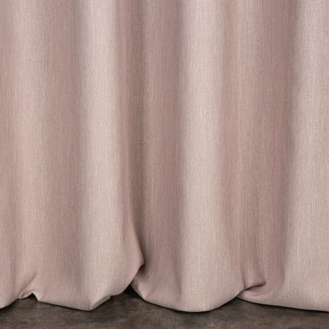 Zasłona 140x250 Avinion 4 pudrowa gotowa na przelotkach z tkaniny o strukturze płótna Terra Collection Eurofirany Zasłona 140x250 Avinion 4 pudrowa gotowa na przelotkach z tkaniny o strukturze płótna Terra Collection Eurofirany