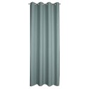 Zasłona 140x250 Monte 2 miętowa gotowa na przelotkach z tkaniny płóciennym splocie Terra Collection Eurofirany Zasłona 140x250 Monte 2 miętowa gotowa na przelotkach z tkaniny płóciennym splocie Terra Collection Eurofirany