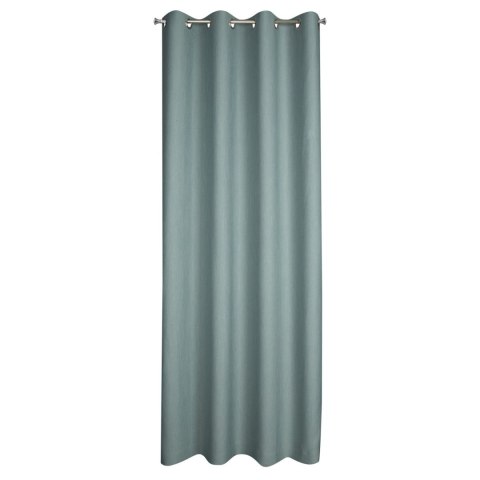 Zasłona 140x250 Monte 2 miętowa gotowa na przelotkach z tkaniny płóciennym splocie Terra Collection Eurofirany Zasłona 140x250 Monte 2 miętowa gotowa na przelotkach z tkaniny płóciennym splocie Terra Collection Eurofirany