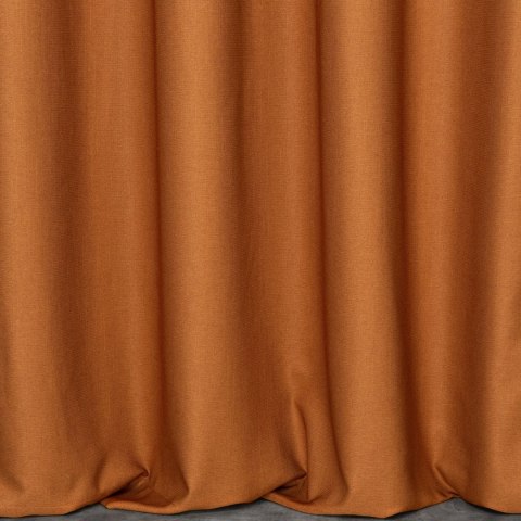 Zasłona 140x250 Morocco 5 ceglasta gotowa na przelotkach z miekkiej welurowej o drobnym splocie Terra Collection Eurofirany Zasłona 140x250 Morocco 5 ceglasta gotowa na przelotkach z miekkiej welurowej o drobnym splocie Terra Collection Eurofirany