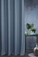 Zasłona 140x250 Palermo 4 dżinsowa niebieska gotowa na przelotkach z miękkiej tkaniny o drobnym splocie Terra Collection Eurofir Zasłona 140x250 Palermo 4 dżinsowa niebieska gotowa na przelotkach z miękkiej tkaniny o drobnym splocie Terra Collection Eurofir