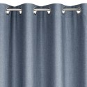 Zasłona 140x250 Palermo 4 dżinsowa niebieska gotowa na przelotkach z miękkiej tkaniny o drobnym splocie Terra Collection Eurofir Zasłona 140x250 Palermo 4 dżinsowa niebieska gotowa na przelotkach z miękkiej tkaniny o drobnym splocie Terra Collection Eurofir
