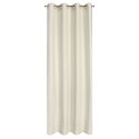 Zasłona 140x250 Seville 1 kremowa gotowa na przelotkach z miękkiej tkaniny z efektem melanżu Terra Collection Eurofirany Zasłona 140x250 Seville 1 kremowa gotowa na przelotkach z miękkiej tkaniny z efektem melanżu Terra Collection Eurofirany
