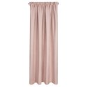 Zasłona 140x270 Avinion 2 pudrowa gotowa na taśmie z tkaniny płóciennym splocie Terra Collection Eurofirany Zasłona 140x270 Avinion 2 pudrowa gotowa na taśmie z tkaniny płóciennym splocie Terra Collection Eurofirany