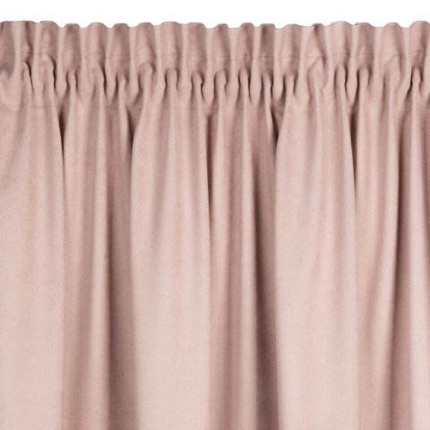 Zasłona 140x270 Avinion 2 pudrowa gotowa na taśmie z tkaniny płóciennym splocie Terra Collection Eurofirany Zasłona 140x270 Avinion 2 pudrowa gotowa na taśmie z tkaniny płóciennym splocie Terra Collection Eurofirany