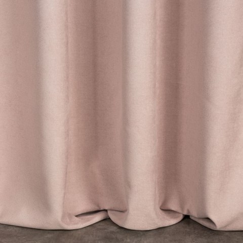 Zasłona 140x270 Avinion 2 pudrowa gotowa na taśmie z tkaniny płóciennym splocie Terra Collection Eurofirany Zasłona 140x270 Avinion 2 pudrowa gotowa na taśmie z tkaniny płóciennym splocie Terra Collection Eurofirany