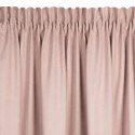 Zasłona 140x270 Avinion 3 pudrowa ciemna gotowa na taśmie z tkaniny o strukturze płótna Terra Collection Eurofirany Zasłona 140x270 Avinion 3 pudrowa ciemna gotowa na taśmie z tkaniny o strukturze płótna Terra Collection Eurofirany