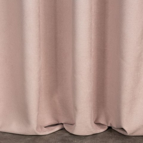 Zasłona 140x270 Avinion 3 pudrowa ciemna gotowa na taśmie z tkaniny o strukturze płótna Terra Collection Eurofirany Zasłona 140x270 Avinion 3 pudrowa ciemna gotowa na taśmie z tkaniny o strukturze płótna Terra Collection Eurofirany