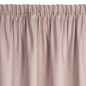 Zasłona 140x270 Avinion 4 pudrowa gotowa na taśmie z tkaniny o strukturze płótna Terra Collection Eurofirany Zasłona 140x270 Avinion 4 pudrowa gotowa na taśmie z tkaniny o strukturze płótna Terra Collection Eurofirany