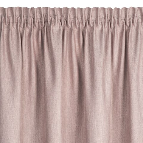 Zasłona 140x270 Avinion 4 pudrowa gotowa na taśmie z tkaniny o strukturze płótna Terra Collection Eurofirany Zasłona 140x270 Avinion 4 pudrowa gotowa na taśmie z tkaniny o strukturze płótna Terra Collection Eurofirany
