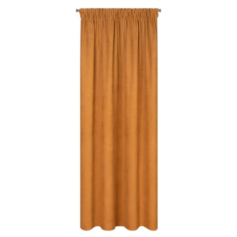 Zasłona 140x270 Morocco 5 ceglasta gotowa na taśmie z miekkiej welurowej o drobnym splocie Terra Collection Eurofirany Zasłona 140x270 Morocco 5 ceglasta gotowa na taśmie z miekkiej welurowej o drobnym splocie Terra Collection Eurofirany