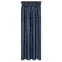 Zasłona 140x270 Palermo 1 granatowa gotowa na taśmie z miękkiej szenilowej tkaniny przetykanej srebrną nitką Terra Collection Eu Zasłona 140x270 Palermo 1 granatowa gotowa na taśmie z miękkiej szenilowej tkaniny przetykanej srebrną nitką Terra Collection Eu