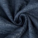 Zasłona 140x270 Palermo 1 granatowa gotowa na taśmie z miękkiej szenilowej tkaniny przetykanej srebrną nitką Terra Collection Eu Zasłona 140x270 Palermo 1 granatowa gotowa na taśmie z miękkiej szenilowej tkaniny przetykanej srebrną nitką Terra Collection Eu