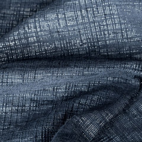 Zasłona 140x270 Palermo 1 granatowa gotowa na taśmie z miękkiej szenilowej tkaniny przetykanej srebrną nitką Terra Collection Eu Zasłona 140x270 Palermo 1 granatowa gotowa na taśmie z miękkiej szenilowej tkaniny przetykanej srebrną nitką Terra Collection Eu