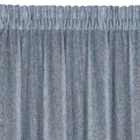 Zasłona 140x270 Palermo 2 popielata gotowa na taśmie z miękkiej tkaniny z efektem melanżu Terra Collection Eurofirany Terra Coll Zasłona 140x270 Palermo 2 popielata gotowa na taśmie z miękkiej tkaniny z efektem melanżu Terra Collection Eurofirany Terra Coll