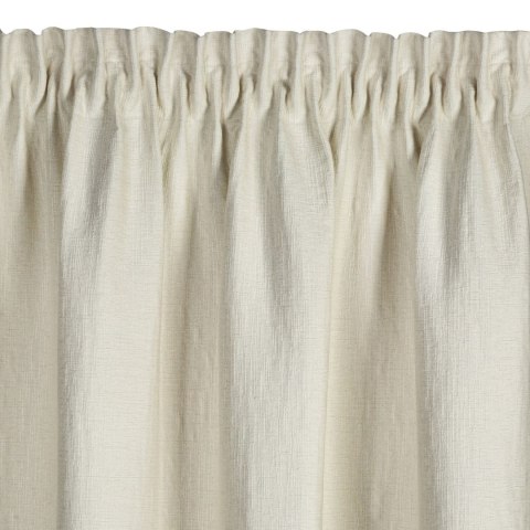 Zasłona 140x270 Seville 1 kremowa gotowa na taśmie z miękkiej tkaniny z efektem melanżu Terra Collection Eurofirany Zasłona 140x270 Seville 1 kremowa gotowa na taśmie z miękkiej tkaniny z efektem melanżu Terra Collection Eurofirany