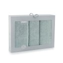 Komplet ręczników w pudełku 3 szt Paulo 3 AB Jasny grafit-K65-5902 ręczniki 30x50 50x100 70x140 Komplet ręczników w pudełku 3 szt Paulo 3 AB Jasny grafit-K65-5902 ręczniki 30x50 50x100 70x140