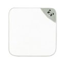 Okrycie kąpielowe niemowlęce 90x90 Panda Alabaster-5730 ekri szare frotte ręcznik z kapturkiem dziecięcy Okrycie kąpielowe niemowlęce 90x90 Panda Alabaster-5730 ekri szare frotte ręcznik z kapturkiem dziecięcy