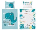 Pościel bambusowa 90x120 3951 A Dinozaur turkusowa biała mam już tyle miesięcy i dni poszewka 40x60 dziecięca Bambus 103 Pościel bambusowa 90x120 3951 A Dinozaur turkusowa biała mam już tyle miesięcy i dni poszewka 40x60 dziecięca Bambus 103
