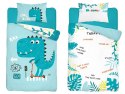 Pościel bambusowa 90x120 3951 A Dinozaur turkusowa biała mam już tyle miesięcy i dni poszewka 40x60 dziecięca Bambus 103 Pościel bambusowa 90x120 3951 A Dinozaur turkusowa biała mam już tyle miesięcy i dni poszewka 40x60 dziecięca Bambus 103