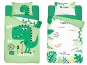 Pościel bambusowa 90x120 3951 B Dinozaur zielona biała mam już tyle miesięcy i dni poszewka 40x60 dziecięca Bambus 103 Pościel bambusowa 90x120 3951 B Dinozaur zielona biała mam już tyle miesięcy i dni poszewka 40x60 dziecięca Bambus 103