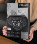 Pościel bawełniana 160x200 Home sweet Home serca czarna biała 3753 A Holland 78 Pościel bawełniana 160x200 Home sweet Home serca czarna biała 3753 A Holland 78
