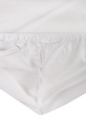 Prześcieradło jersey 130/140x190/200 z lycrą białe z gumką na wysoki materac 30 cm Jersey 2 Prześcieradło jersey 130/140x190/200 z lycrą białe z gumką na wysoki materac 30 cm Jersey 2