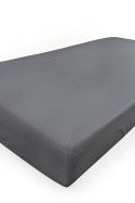 Prześcieradło jersey 130/140x190/200 z lycrą grafitowe z gumką na wysoki materac 30 cm Jersey 2 Prześcieradło jersey 130/140x190/200 z lycrą grafitowe z gumką na wysoki materac 30 cm Jersey 2