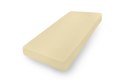Prześcieradło jersey 150/160x190/200 z lycrą kremowe z gumką na wysoki materac 30 cm Jersey 2 Prześcieradło jersey 150/160x190/200 z lycrą kremowe z gumką na wysoki materac 30 cm Jersey 2