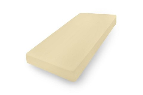 Prześcieradło jersey 210/220x190/200 z lycrą kremowe z gumką na wysoki materac 30 cm Jersey 2 Prześcieradło jersey 210/220x190/200 z lycrą kremowe z gumką na wysoki materac 30 cm Jersey 2