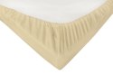Prześcieradło jersey 210/220x190/200 z lycrą kremowe z gumką na wysoki materac 30 cm Jersey 2 Prześcieradło jersey 210/220x190/200 z lycrą kremowe z gumką na wysoki materac 30 cm Jersey 2
