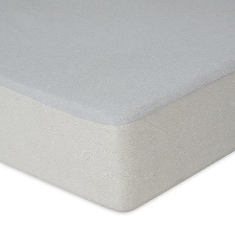 Prześcieradło nieprzemakalne 120x200 42 szare frotte z gumką podkład Prześcieradło nieprzemakalne 120x200 42 szare frotte z gumką podkład