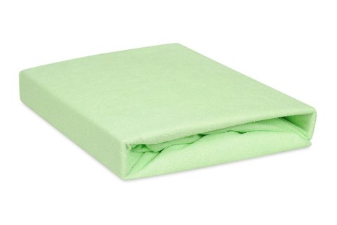 Prześcieradło nieprzemakalne 120x200 52 zielone frotte z gumką podkład Prześcieradło nieprzemakalne 120x200 52 zielone frotte z gumką podkład