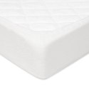 Prześcieradło nieprzemakalne 60x120 01 białe frotte z gumką do łóżeczka dziecięce podkład Prześcieradło nieprzemakalne 60x120 01 białe frotte z gumką do łóżeczka dziecięce podkład