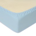 Prześcieradło nieprzemakalne 70x140 24 niebieskie jersey z gumką do łóżeczka dziecięce podkład Prześcieradło nieprzemakalne 70x140 24 niebieskie jersey z gumką do łóżeczka dziecięce podkład