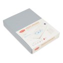 Prześcieradło nieprzemakalne 70x140 42 szare jersey z gumką do łóżeczka dziecięce podkład Prześcieradło nieprzemakalne 70x140 42 szare jersey z gumką do łóżeczka dziecięce podkład