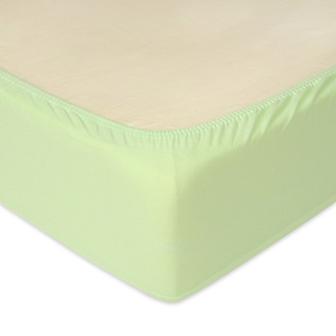 Prześcieradło nieprzemakalne 70x140 52 zielone jersey z gumką do łóżeczka dziecięce podkład Prześcieradło nieprzemakalne 70x140 52 zielone jersey z gumką do łóżeczka dziecięce podkład