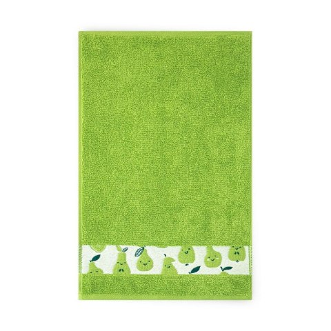 Ręcznik 30x50 Gruszka Groszkowy-K9-561 zielony frotte bawełniany dziecięcy do przedszkola Ręcznik 30x50 Gruszka Groszkowy-K9-561 zielony frotte bawełniany dziecięcy do przedszkola