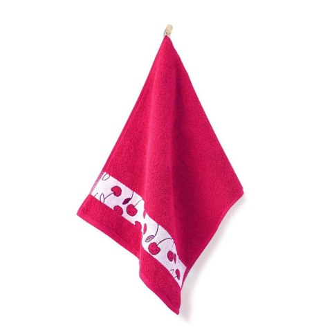 Ręcznik 30x50 Wiśnia Malinowy-5314 różowy frotte bawełniany dziecięcy do przedszkola Ręcznik 30x50 Wiśnia Malinowy-5314 różowy frotte bawełniany dziecięcy do przedszkola