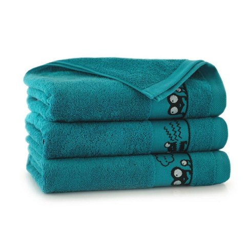 Ręcznik 50x70 Oczaki Aruba-5634 turkusowy frotte bawełniany dziecięcy Ręcznik 50x70 Oczaki Aruba-5634 turkusowy frotte bawełniany dziecięcy