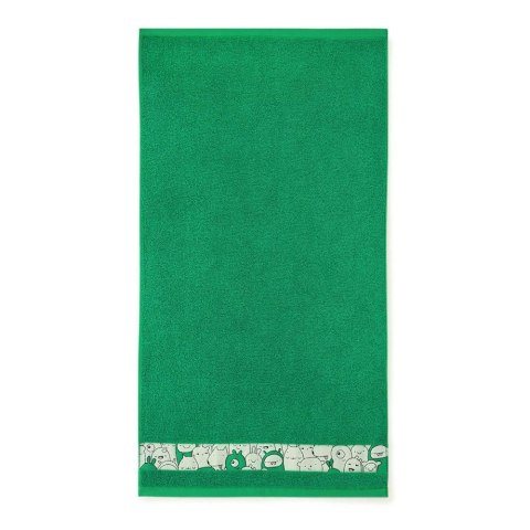 Ręcznik 50x70 Slames zwierzątka Malachit-5617 zielony frotte bawełniany dziecięcy Ręcznik 50x70 Slames zwierzątka Malachit-5617 zielony frotte bawełniany dziecięcy