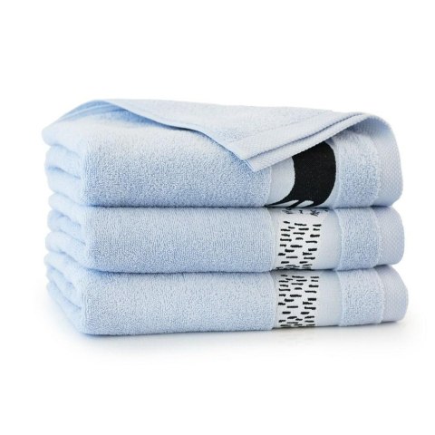 Ręcznik 70x130 Koty Mgiełka-5460 niebieski frotte bawełniany dziecięcy Ręcznik 70x130 Koty Mgiełka-5460 niebieski frotte bawełniany dziecięcy