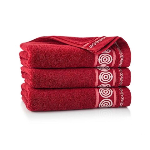 Ręcznik Rondo 2 30x50 magenta 500 g/m2 8672/14 Zwoltex 23 Ręcznik Rondo 2 30x50 magenta 500 g/m2 8672/14 Zwoltex 23