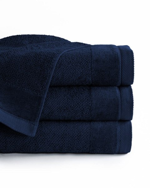 Ręcznik Vito 30x50 granatowy frotte bawełniany 550 g/m2 Ręcznik Vito 30x50 granatowy frotte bawełniany 550 g/m2