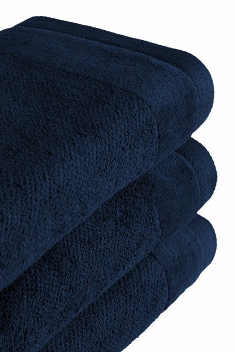 Ręcznik Vito 70x140 granatowy frotte bawełniany 550 g/m2 Ręcznik Vito 70x140 granatowy frotte bawełniany 550 g/m2