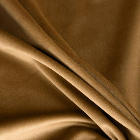 Zasłona 140x250 Melanie złota welurowa gotowa na przelotkach Eurofirany Zasłona 140x250 Melanie złota welurowa gotowa na przelotkach Eurofirany